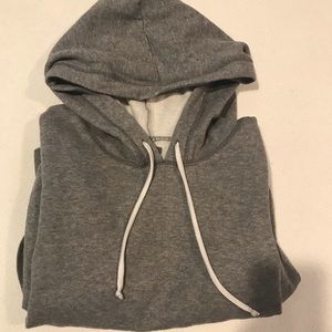 Aerie Gray Sweatshirt Hoodie with Pockets